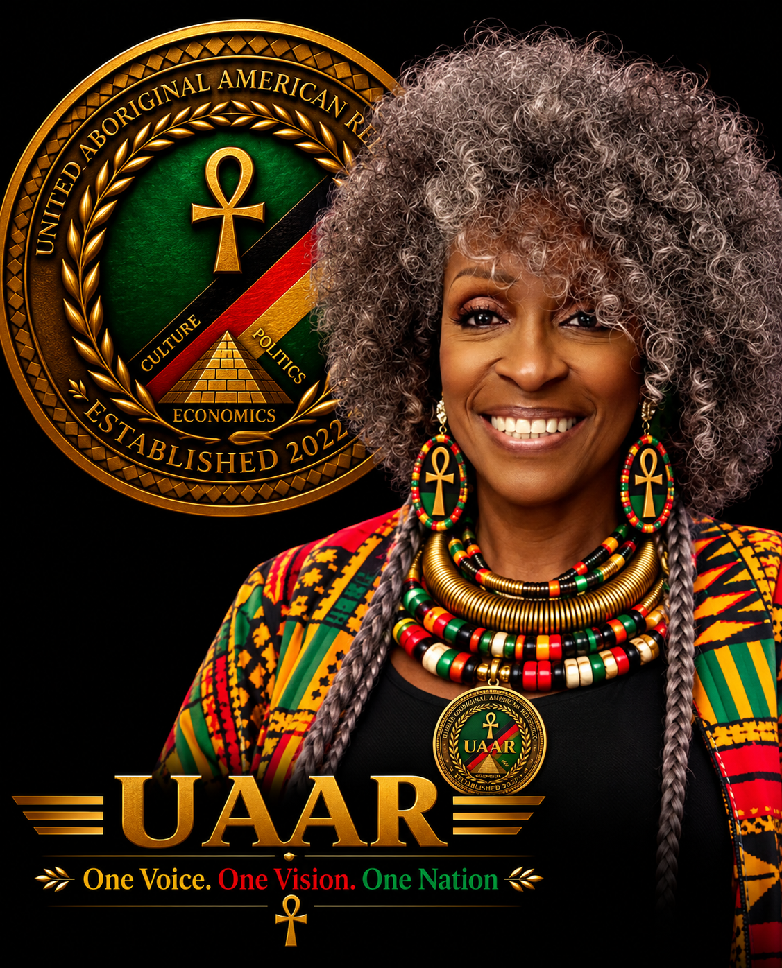 Portrait of Chief Empress Dr. Shazz Akemi Chausiku, DMETA